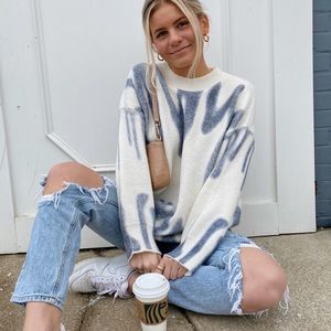 Grey bandit sweater
